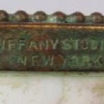 Tiffany Studios Etched Makers Mark